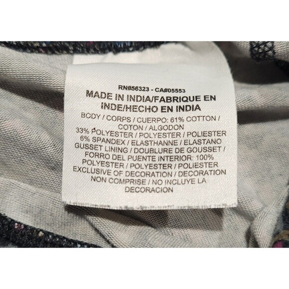 Nike Dri Fit Gym Capri Leggings Women's Size Extra Small XS Excercise 695506-010 - Picture 5 of 7